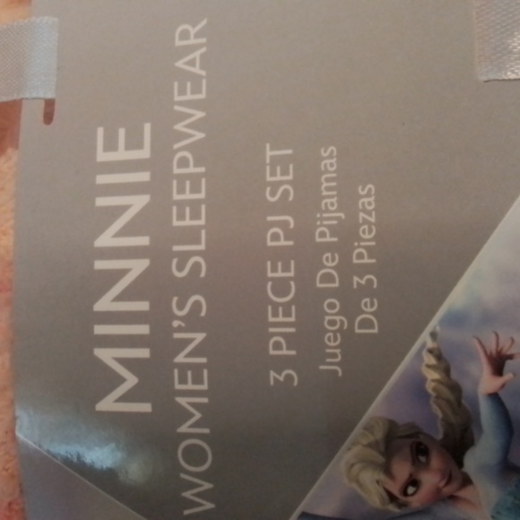 NWT Disney 100 3pc Minnie Women's Sleepwear w/ bonus artpad - Picture 3 of 14